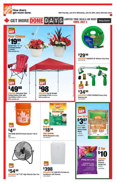 Home Depot (ON) Flyer June 20 to 26
