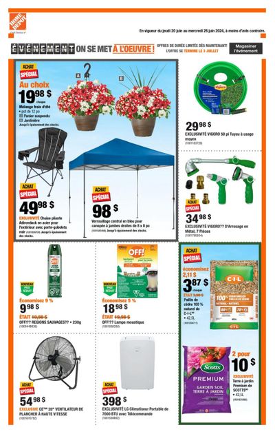 Home Depot (QC) Flyer June 20 to 26