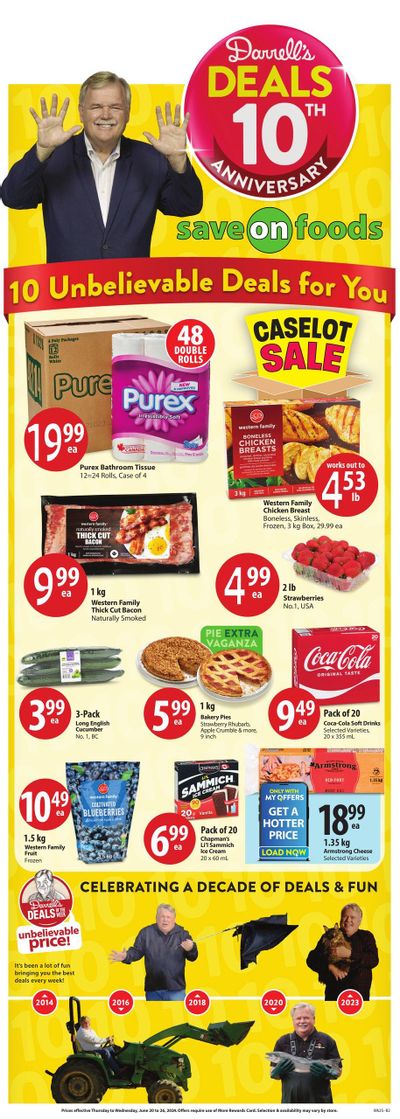 Save On Foods (AB) Flyer June 20 to 26