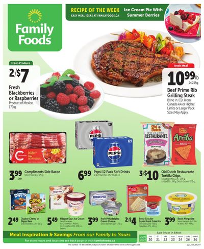 Family Foods Flyer June 20 to 26