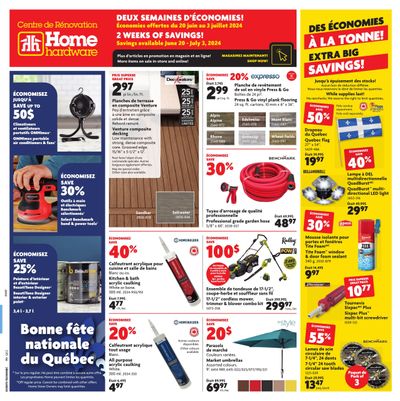 Home Hardware Building Centre (QC) Flyer June 20 to July 3
