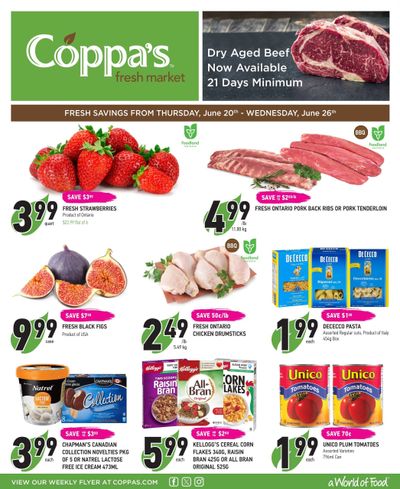 Coppa's Fresh Market Flyer June 20 to 26