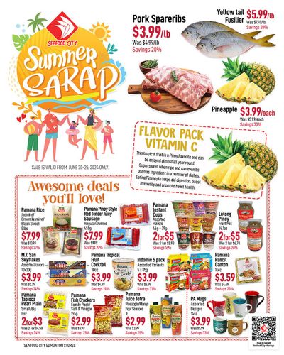 Seafood City Supermarket (West) Flyer June 20 to 26 Seafood City Supermarket (West) Flyer June 20 to 26