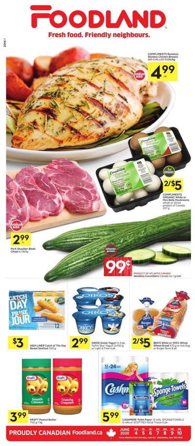 Foodland (Atlantic) Flyer June 4 to 10