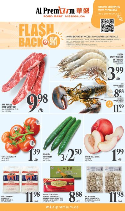 Al Premium Food Mart (Mississauga) Flyer June 20 to 26