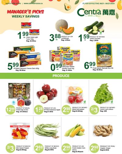 Centra Foods (North York) Flyer June 21 to 27