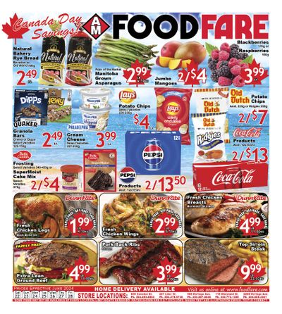 Food Fare Flyer June 22 to 28