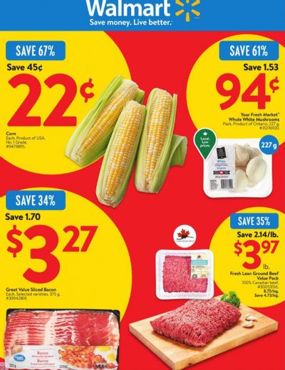 Walmart Canada: Whole White Mushrooms 69 Cents After Eclipsa This Week + Flyer Deals