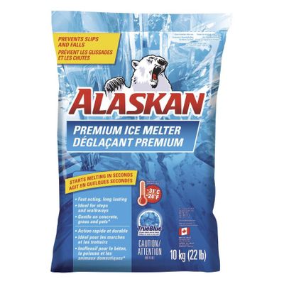 Alaskan Premium Ice Melter Bag on Sale for $8.99 (Save $3.00) at Lowe's Canada
