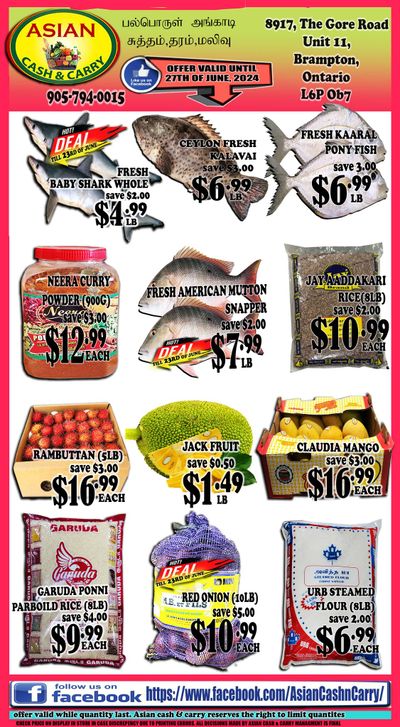 Asian Cash & Carry Flyer June 21 to 27