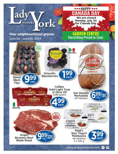 Lady York Foods Flyer June 24 to 30
