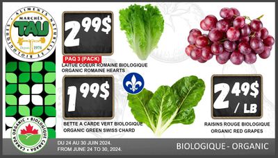 Marches Tau Produce Flyer June 24 to 30
