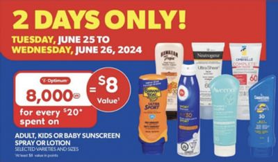 Loblaws and Real Canadian Superstore Ontario Flash PC Optimum Offers June 25th & 26th