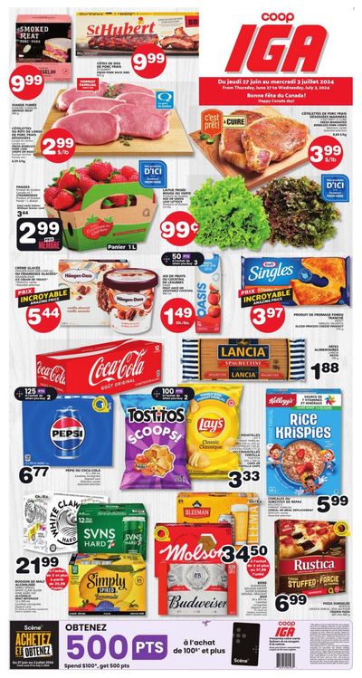 Coop IGA Flyer June 27 to July 3