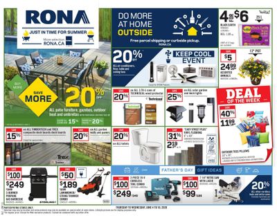 Rona (ON) Flyer June 4 to 10