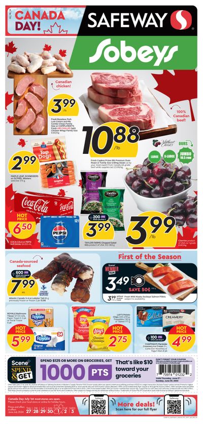 Sobeys/Safeway (AB) Flyer June 27 to July 3