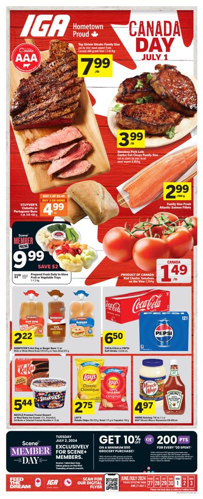 IGA (AB & BC) Flyer June 27 to July 3