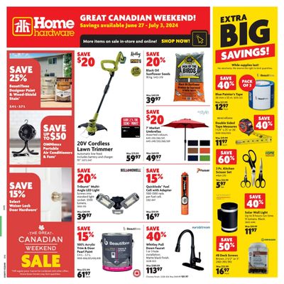 Home Hardware (ON) Flyer June 27 to July 3