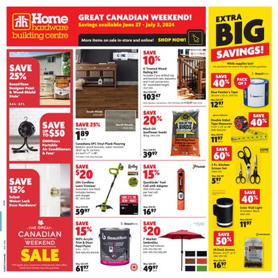 Home Hardware Building Centre (ON) Flyer June 27 to July 3