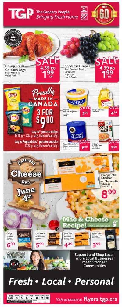 TGP The Grocery People Flyer June 4 to 10