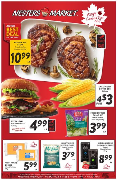 Nesters Market Flyer June 27 to July 3