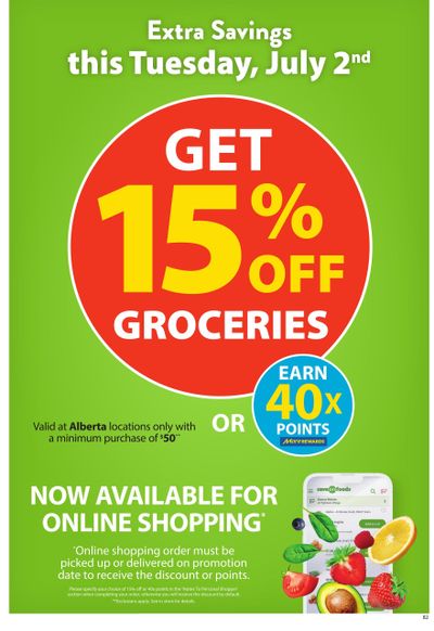 Save On Foods (AB) Flyer June 27 to July 3
