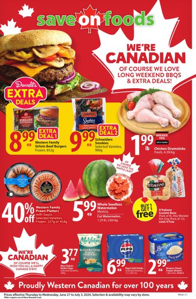 Save On Foods (SK) Flyer June 27 to July 3