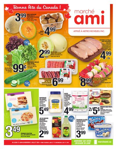Marche Ami Flyer June 27 to July 3