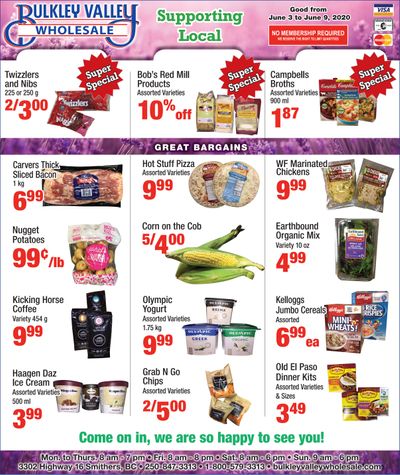 Bulkley Valley Wholesale Flyer June 3 to 9