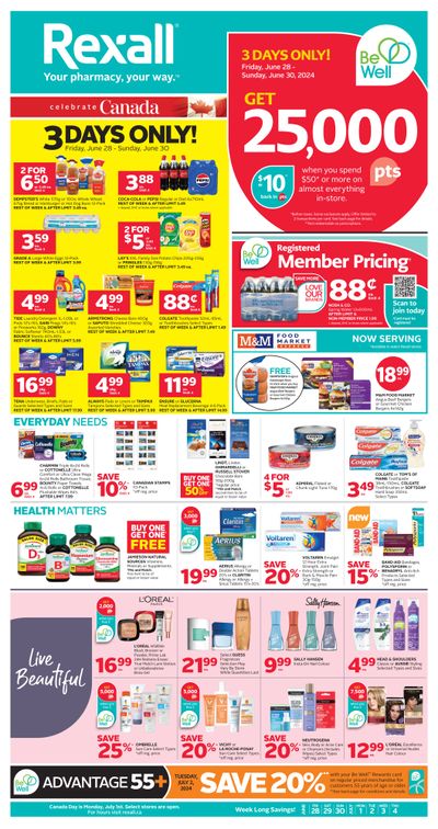 Rexall (BC) Flyer June 28 to July 4