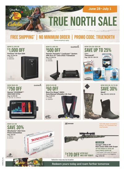 Bass Pro Shops Flyer June 28 to July 1