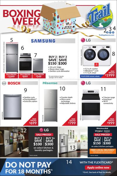 Trail Appliances (AB & SK) Flyer June 27 to July 3