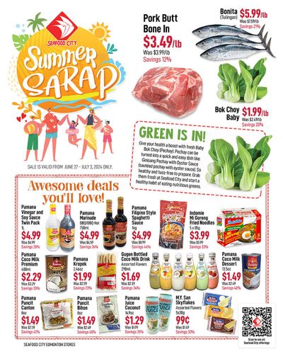 Seafood City Supermarket (West) Flyer June 27 to July 3