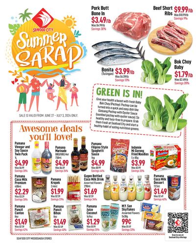 Seafood City Supermarket (ON) Flyer June 27 to July 3