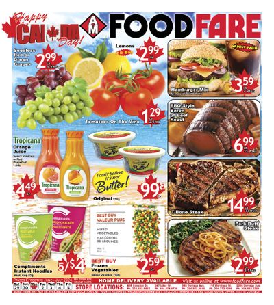 Food Fare Flyer June 29 to July 5