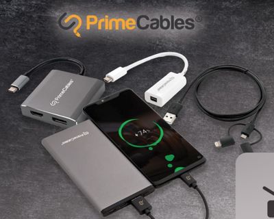 Prime Cables Canada Deals: 10% OFF Event Items Using Promo Code + 30% OFF USB Hub & More Deals 