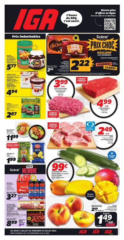 IGA (QC) Flyer July 4 to 10