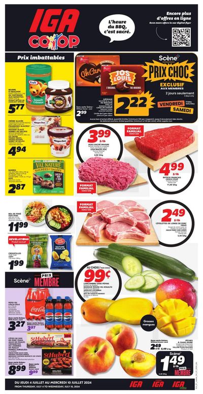 IGA (NB) Flyer July 4 to 10