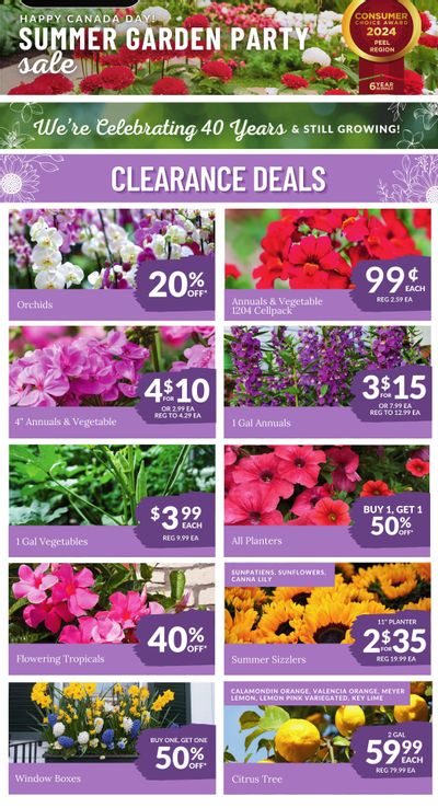 Lakeside Garden Gallery Flyer June 28 to July 4