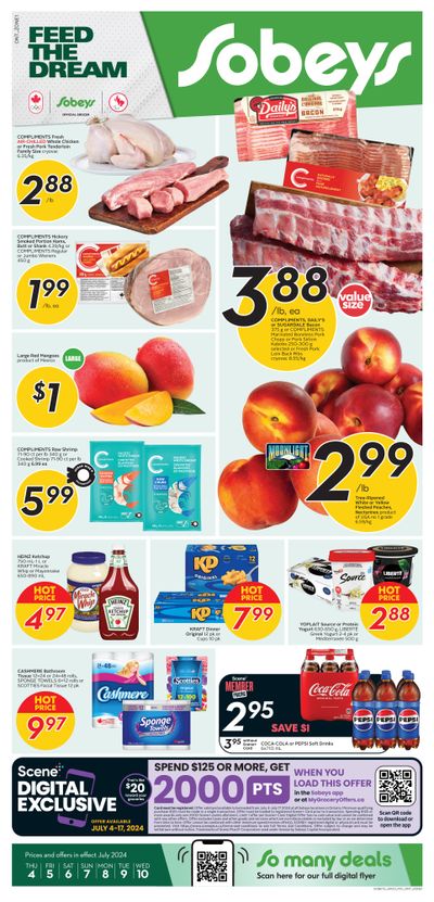 Sobeys (ON) Flyer July 4 to 10