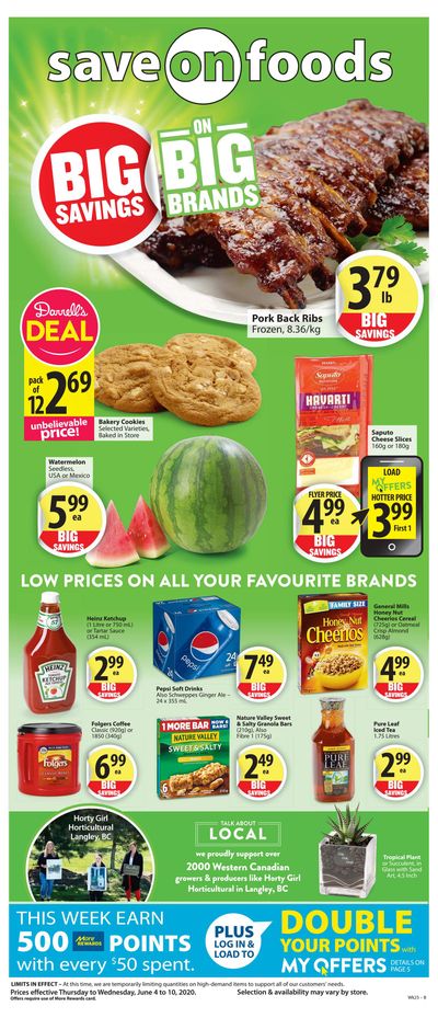 Save on Foods (AB) Flyer June 4 to 10