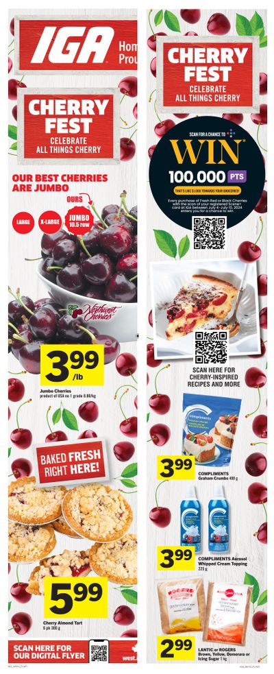 IGA (West) Flyer July 4 to 10