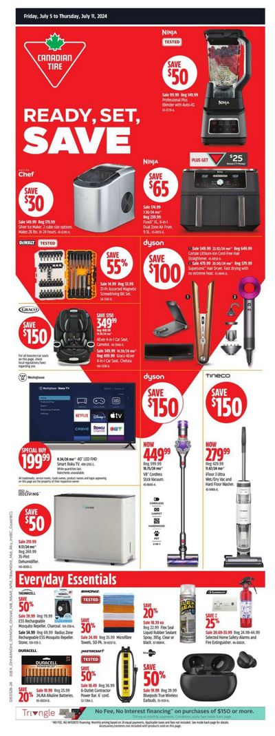 Canadian Tire (ON) Flyer July 5 to 11