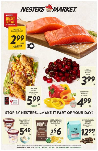 Nesters Market Flyer July 4 to 10
