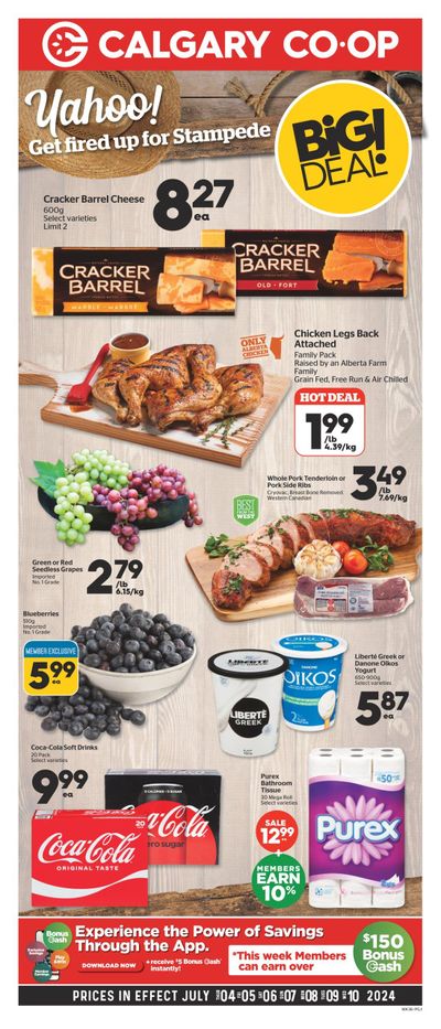 Calgary Co-op Flyer July 4 to 10
