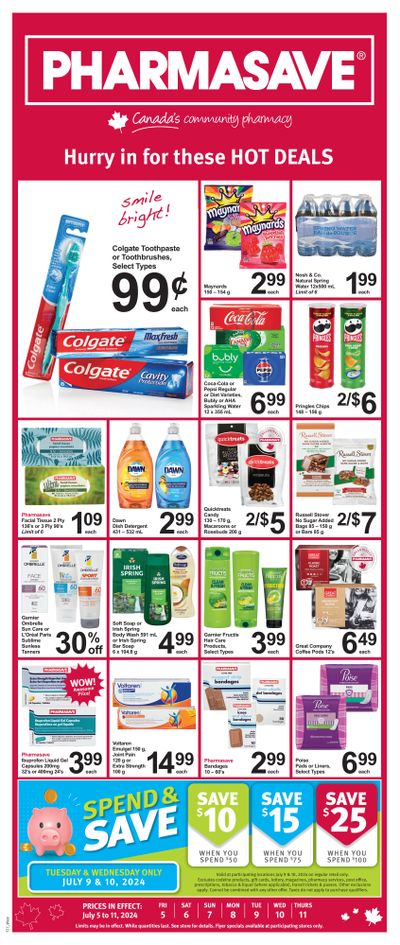 Pharmasave (West) Flyer July 5 to 11