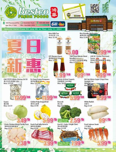 BestCo Food Mart (Ajax) Flyer July 5 to 11