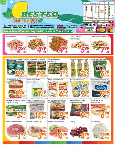 BestCo Food Mart (Etobicoke) Flyer July 5 to 11