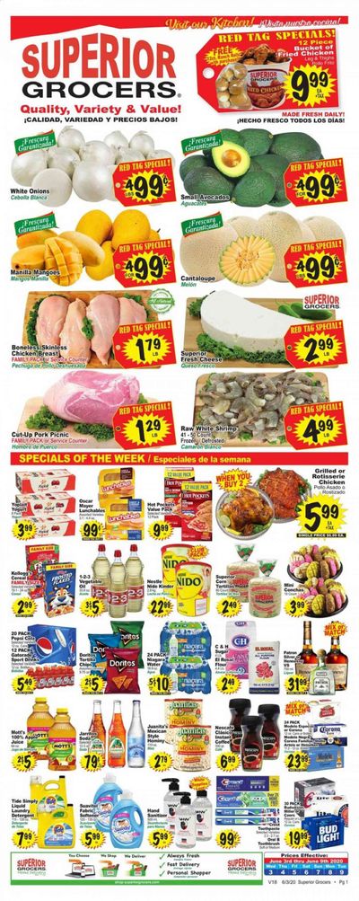 Superior Grocers Weekly Ad & Flyer June 3 to 9