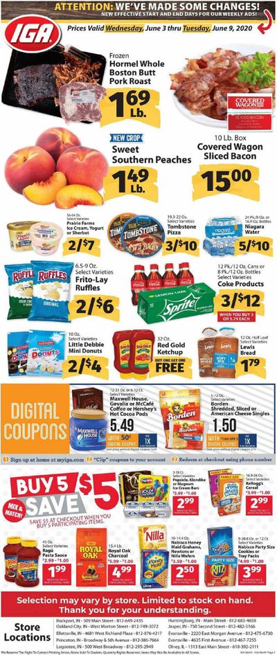 IGA (Illinois) Weekly Ad & Flyer June 3 to 17